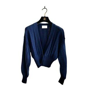 Aritzia Wilfred Plunge Front Cardigan